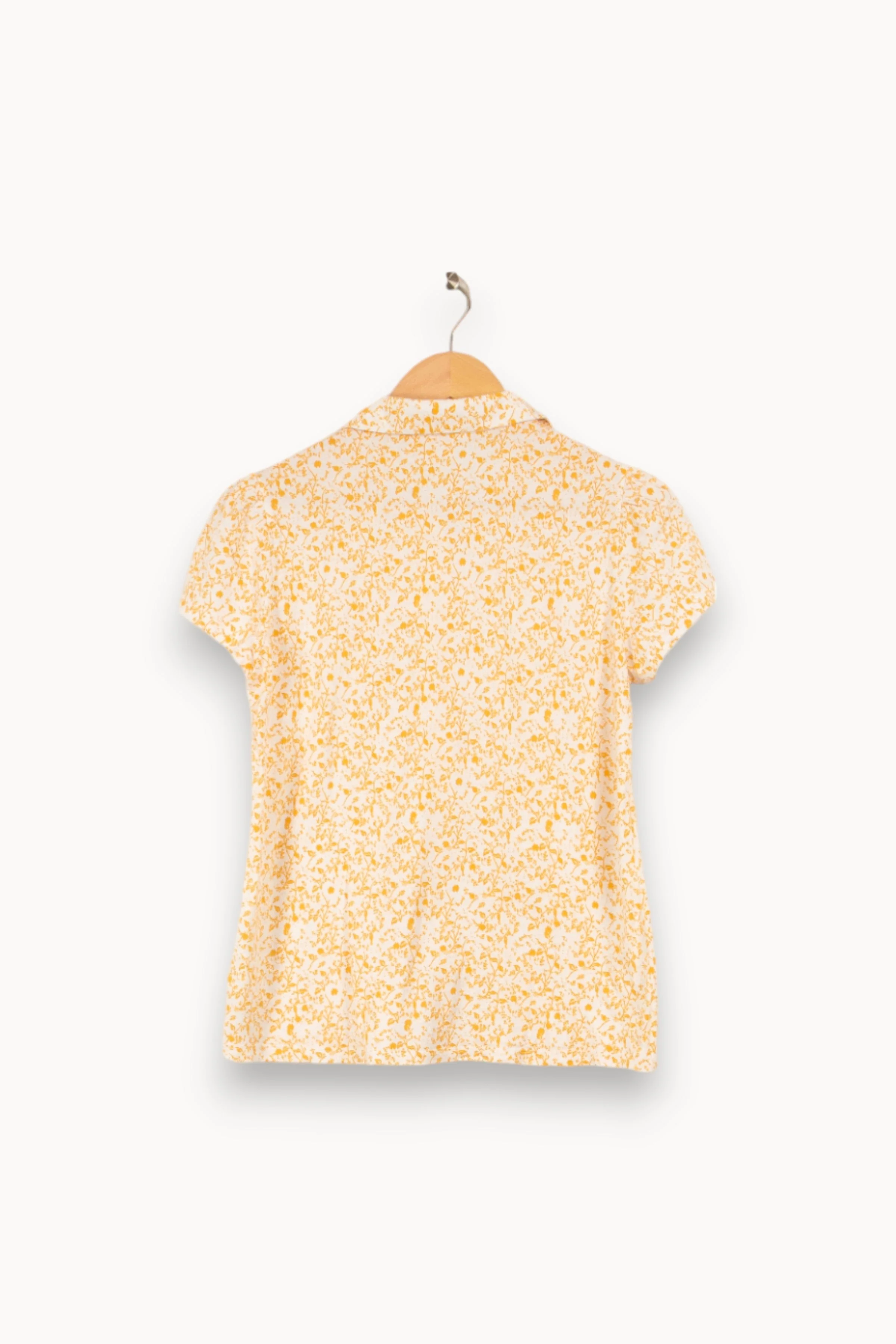 Chemise jaune et blanche - Taille XS/34 - Image 4