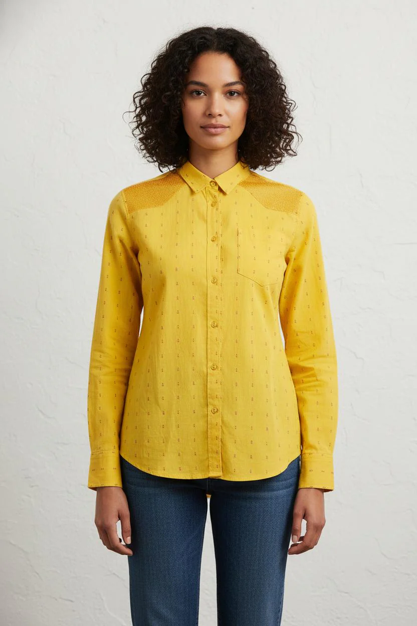 Chemise Jaune - Taille S/36