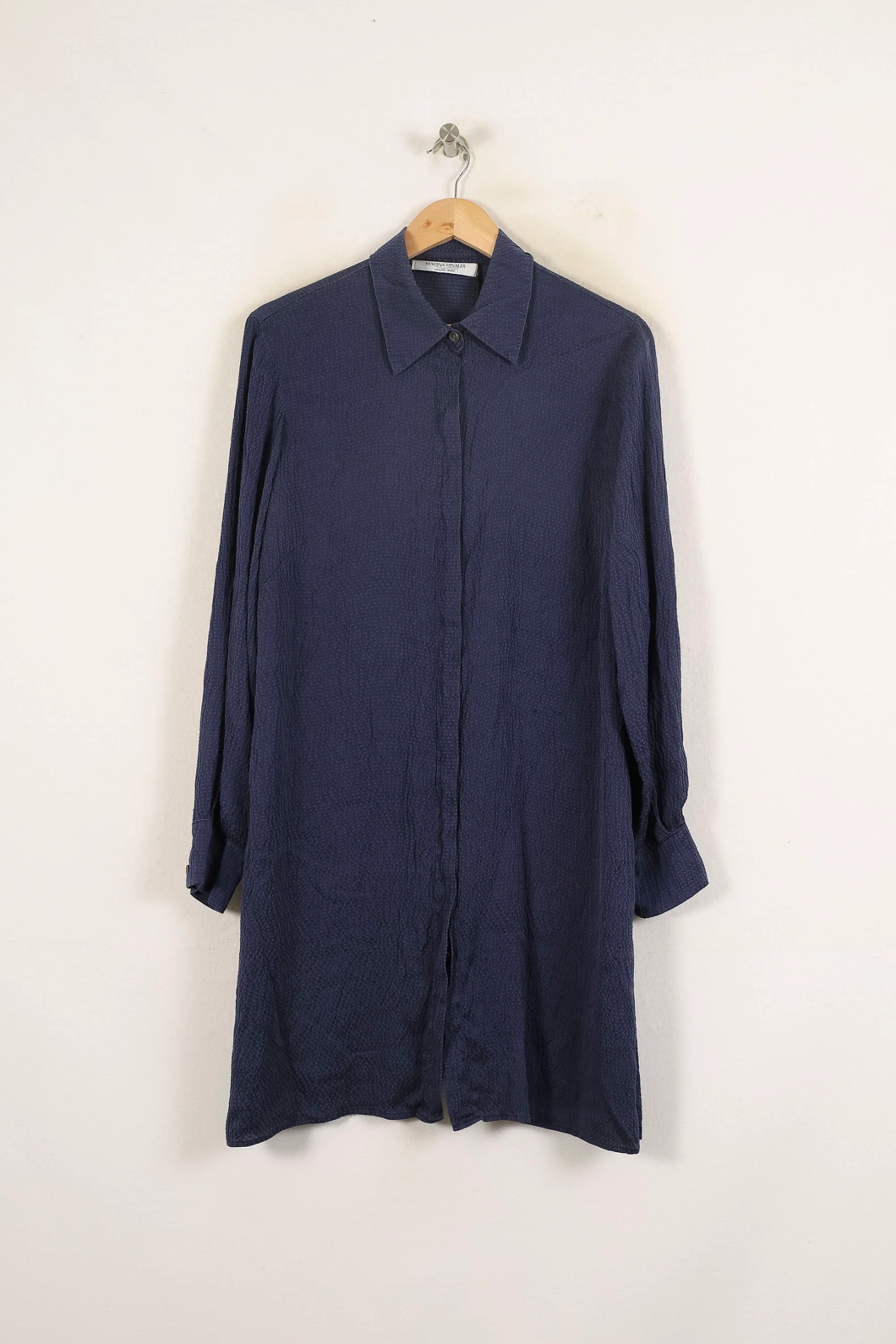 Chemise Longue Bleue - Taille XXL/44 - Image 2