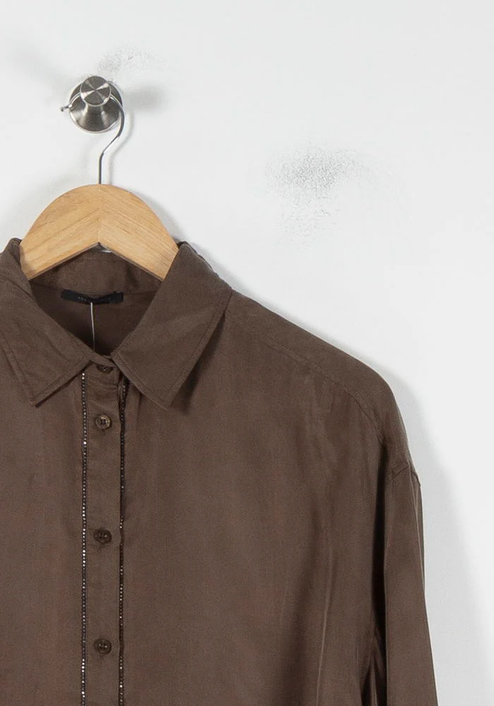 Chemise Marron - Taille M/38 - Image 3