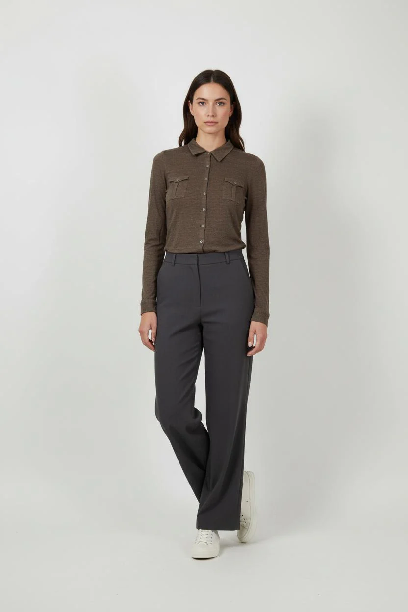 Chemise Marron - Taille M/38