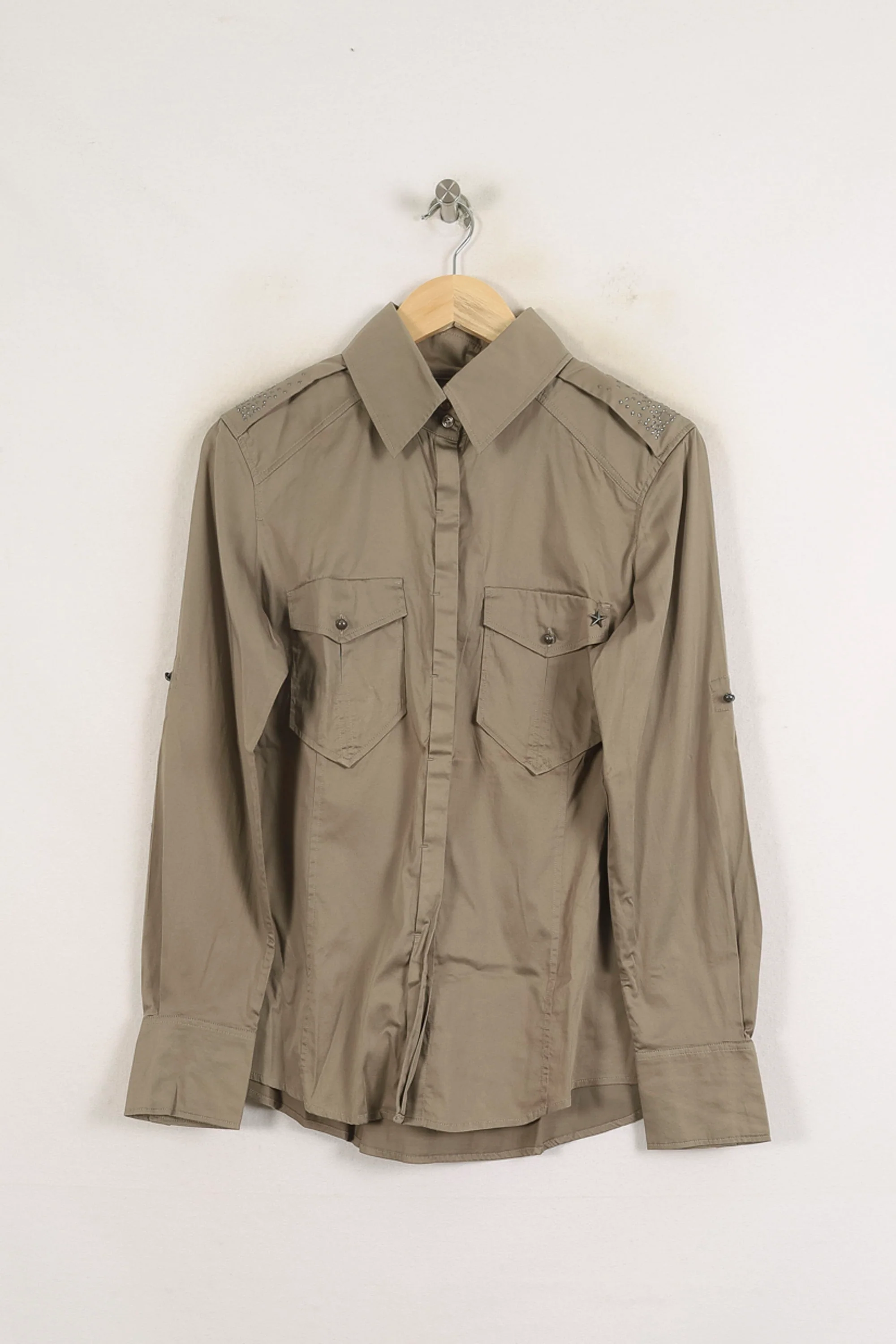 Chemise Marron - Taille XL/42 - Image 2
