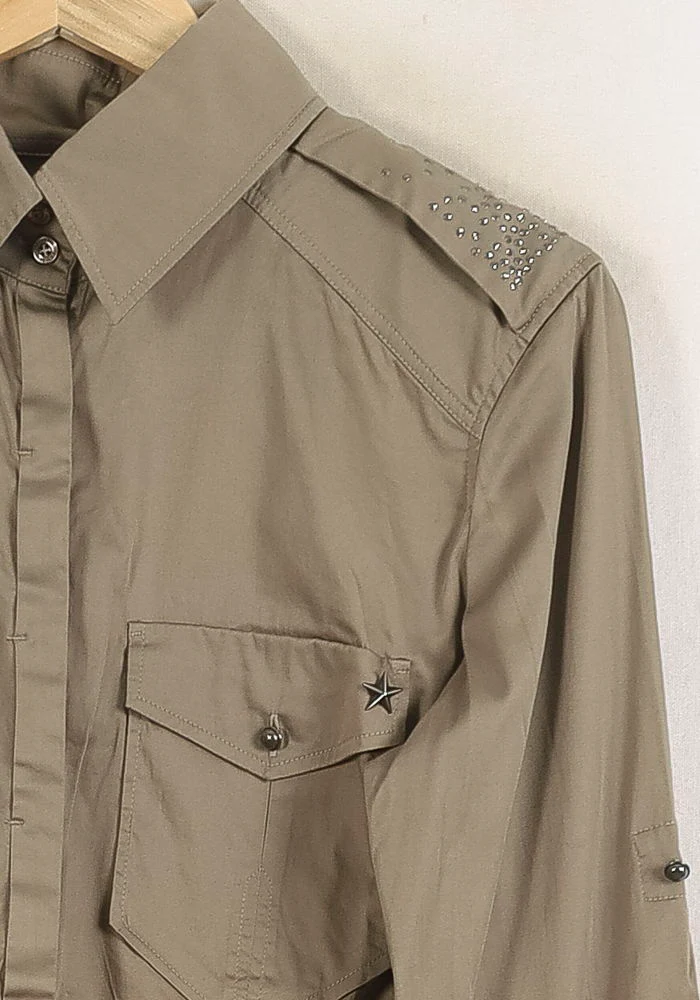 Chemise Marron - Taille XL/42 - Image 3