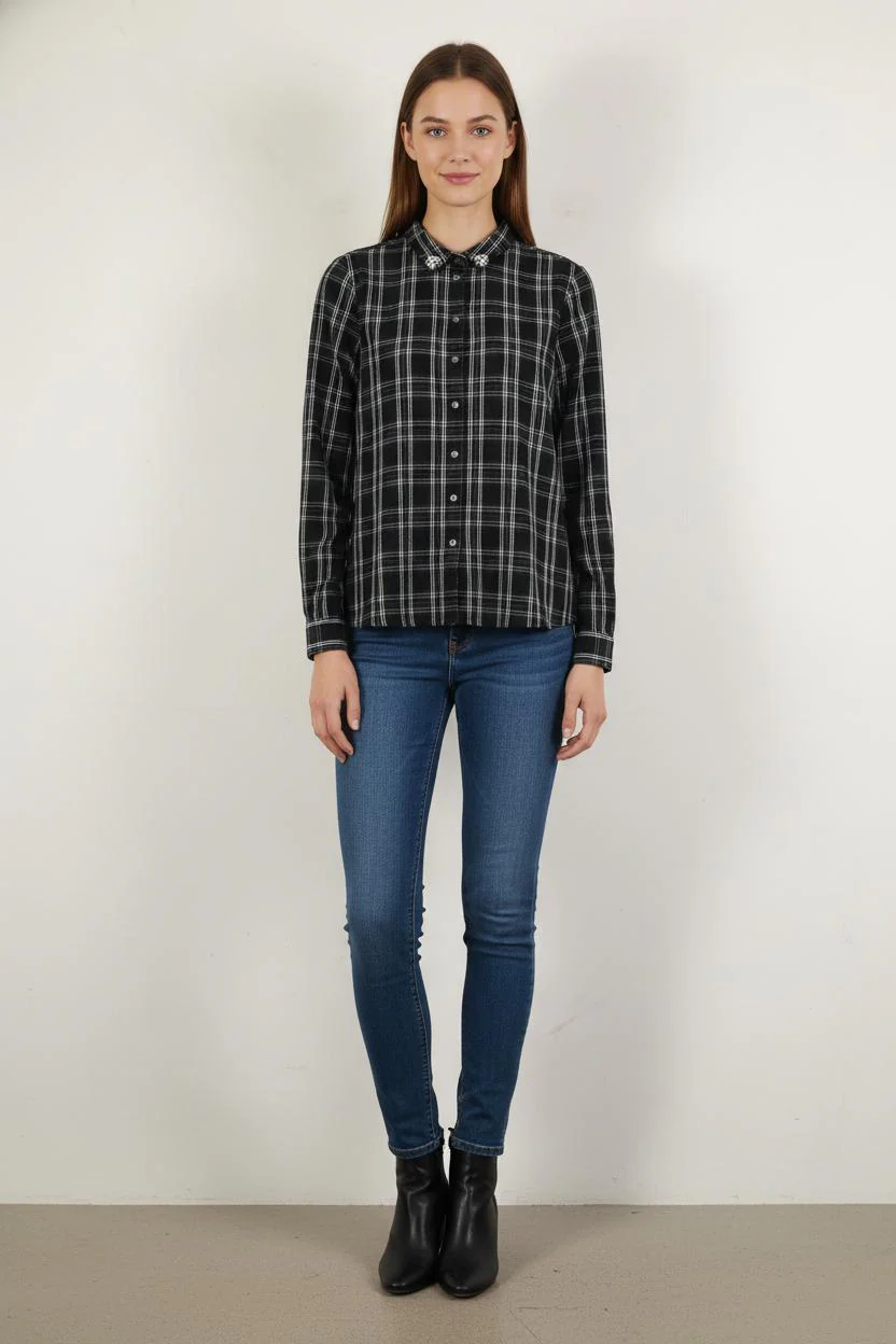 Chemise Noir et Blanc - Taille M/38