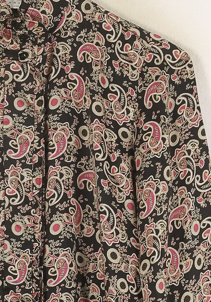 Chemise Noire et Rouge - Taille S/36 - Image 3