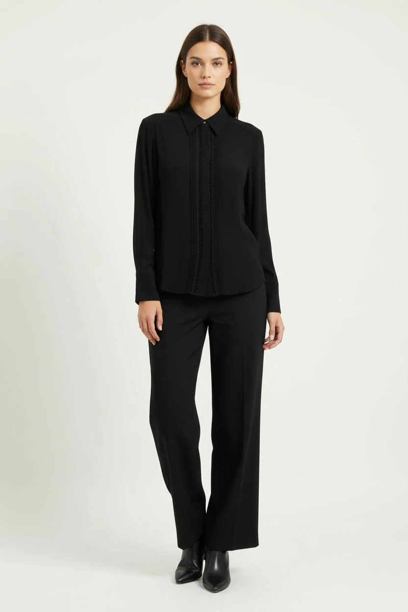 Chemise Noire - Taille XS/34
