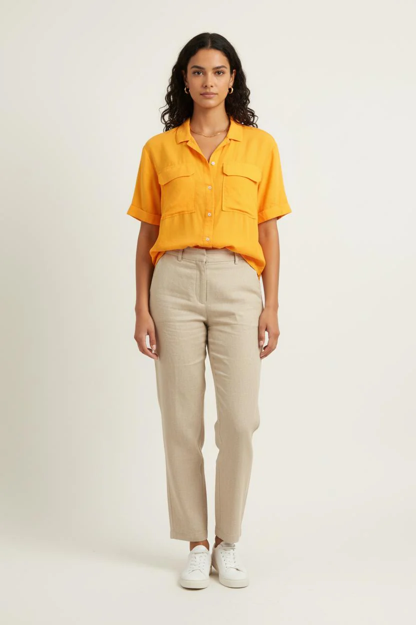 Chemise Orange - Taille L/40