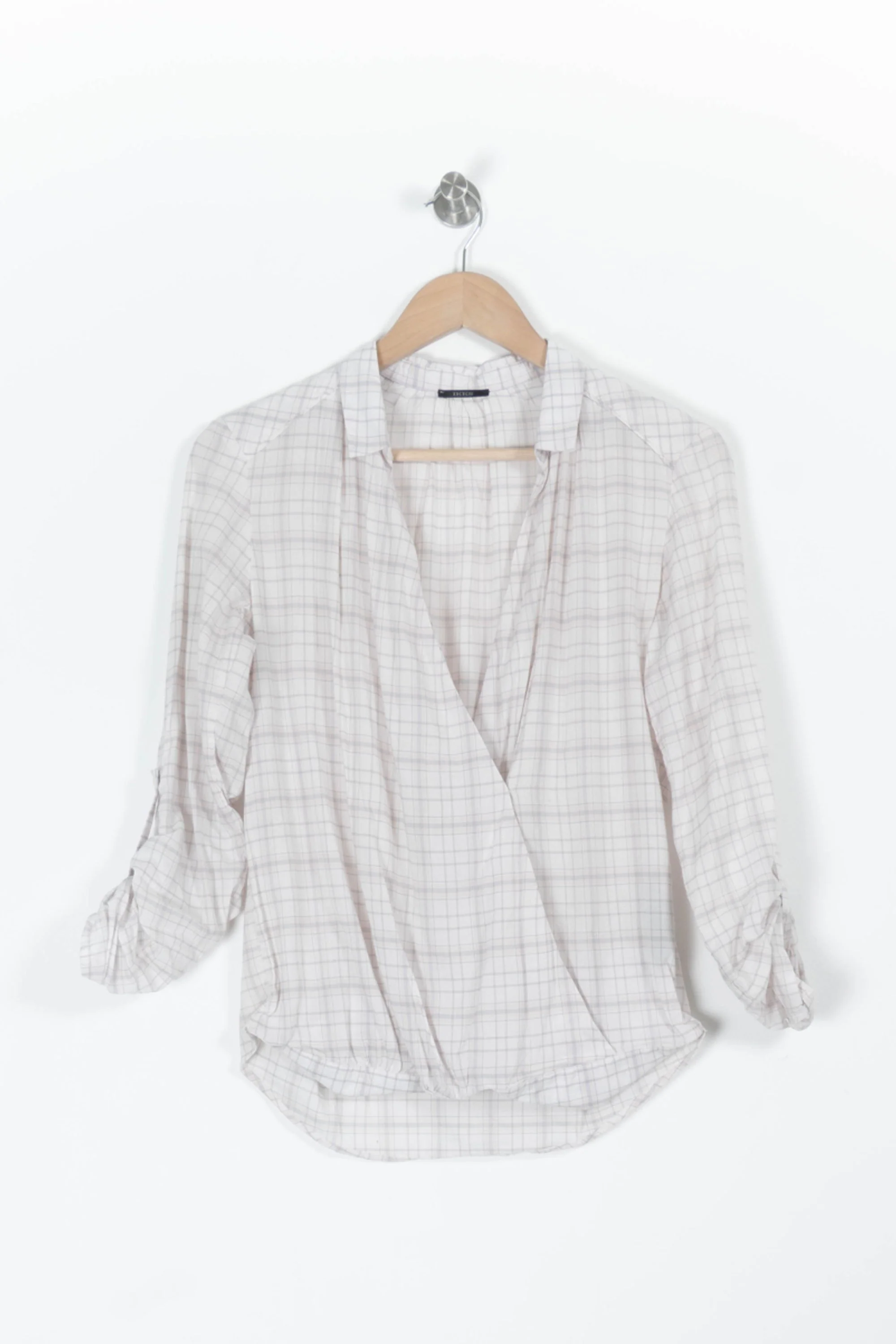 Chemise rose à carreaux - Taille XS/34 - Image 2