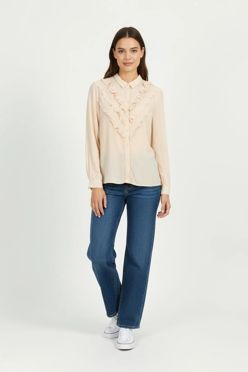 Chemise rose - Taille XS/34