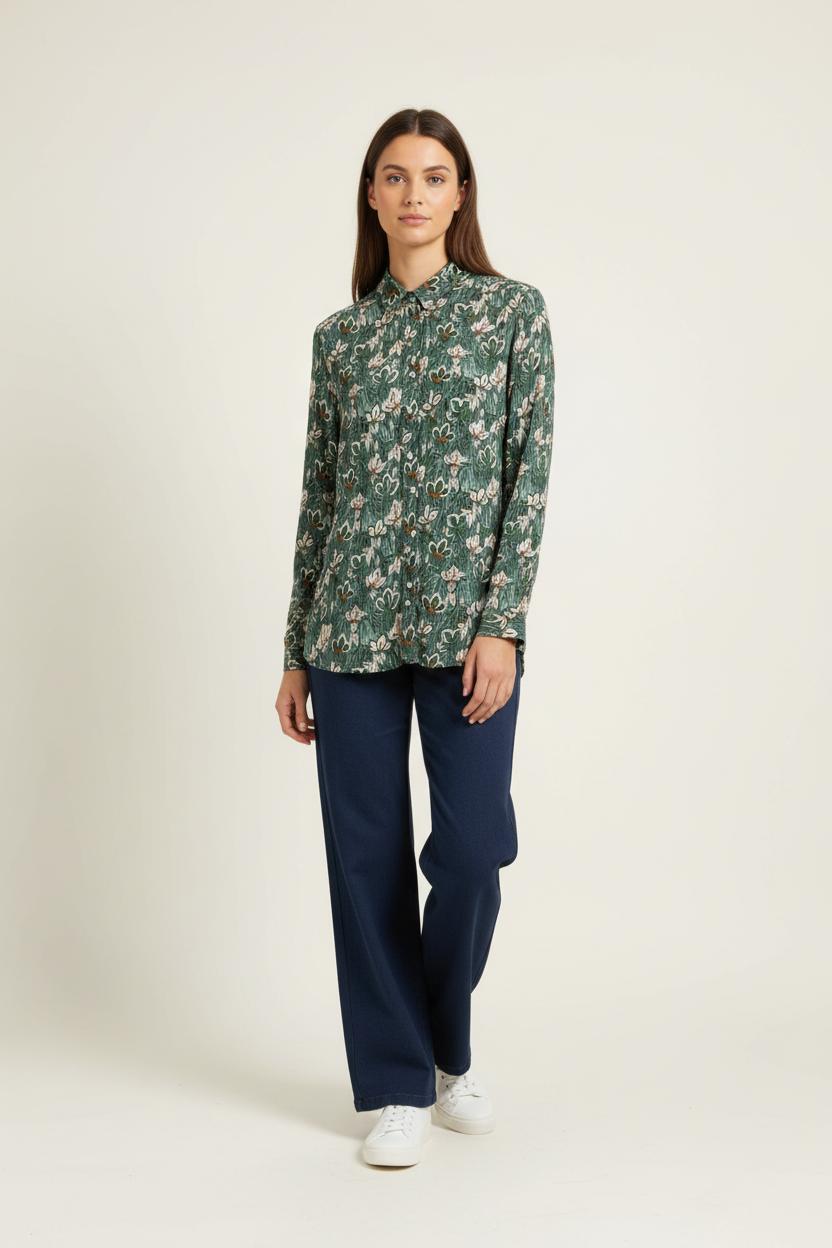 Chemise Verte et Blanche - Taille XL/42
