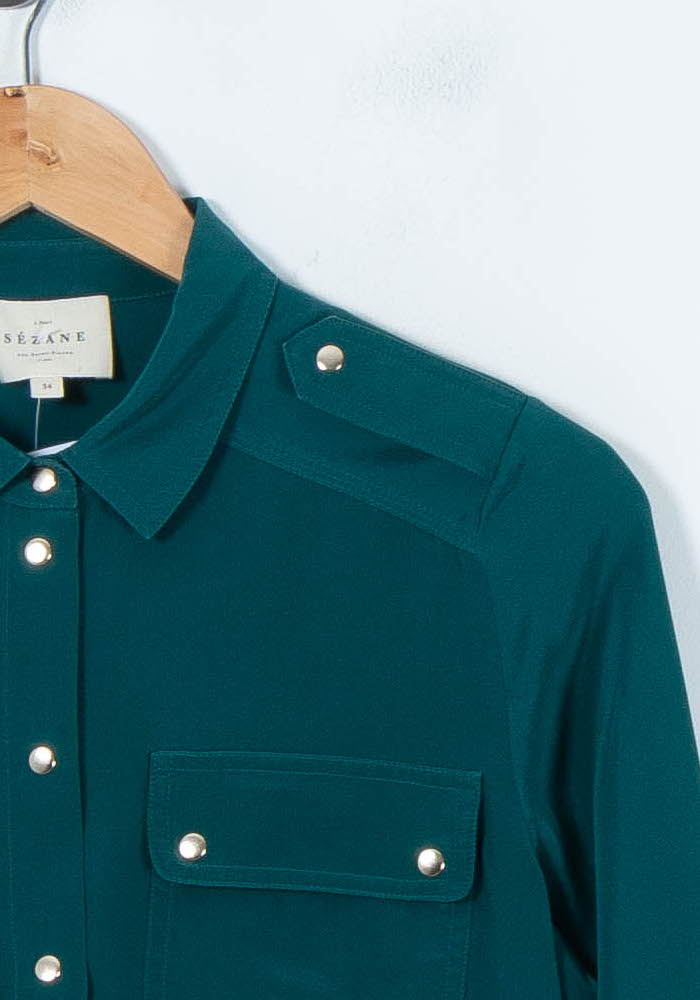Chemise Verte - Taille XS/34 - Image 3