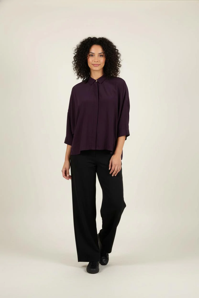 Chemise Violette - Taille S/36