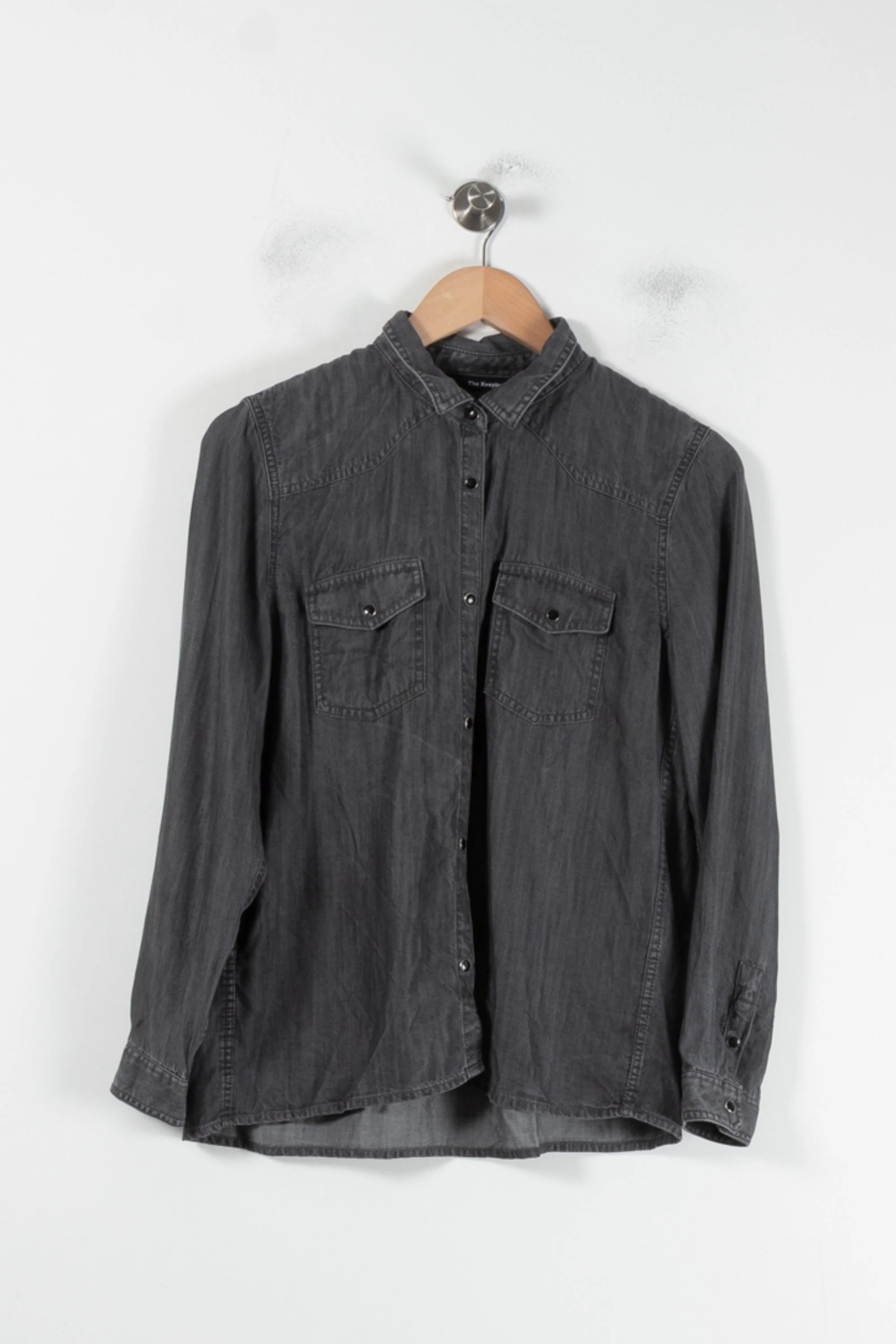 Chemise Western Grise - Taille M/38 - Image 2