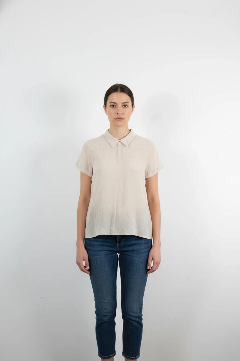 Chemisette Beige - Taille S/36