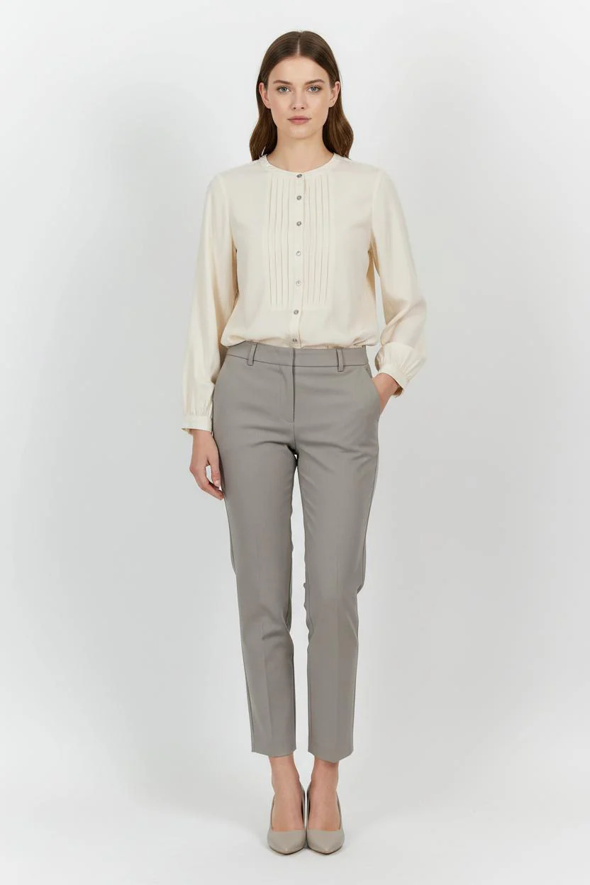 Chemisier Beige - Taille S/36