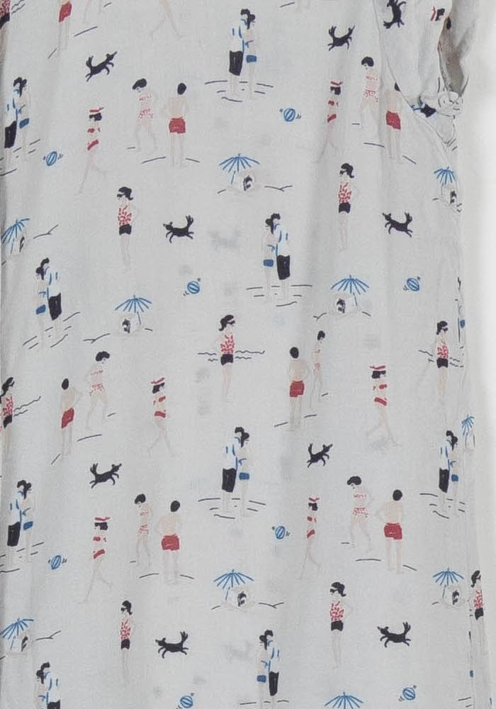 Chemisier Blanc imprimé - Taille S/36 - Image 3
