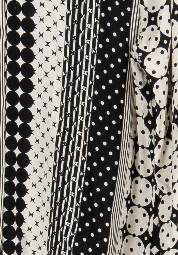 Chemisier Noir et Blanc - Taille M/38 - Image 3