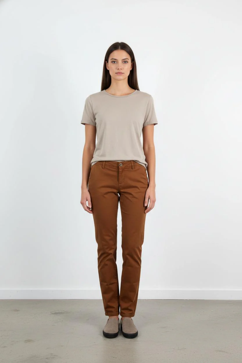 Chino Marron - Taille XXS/32