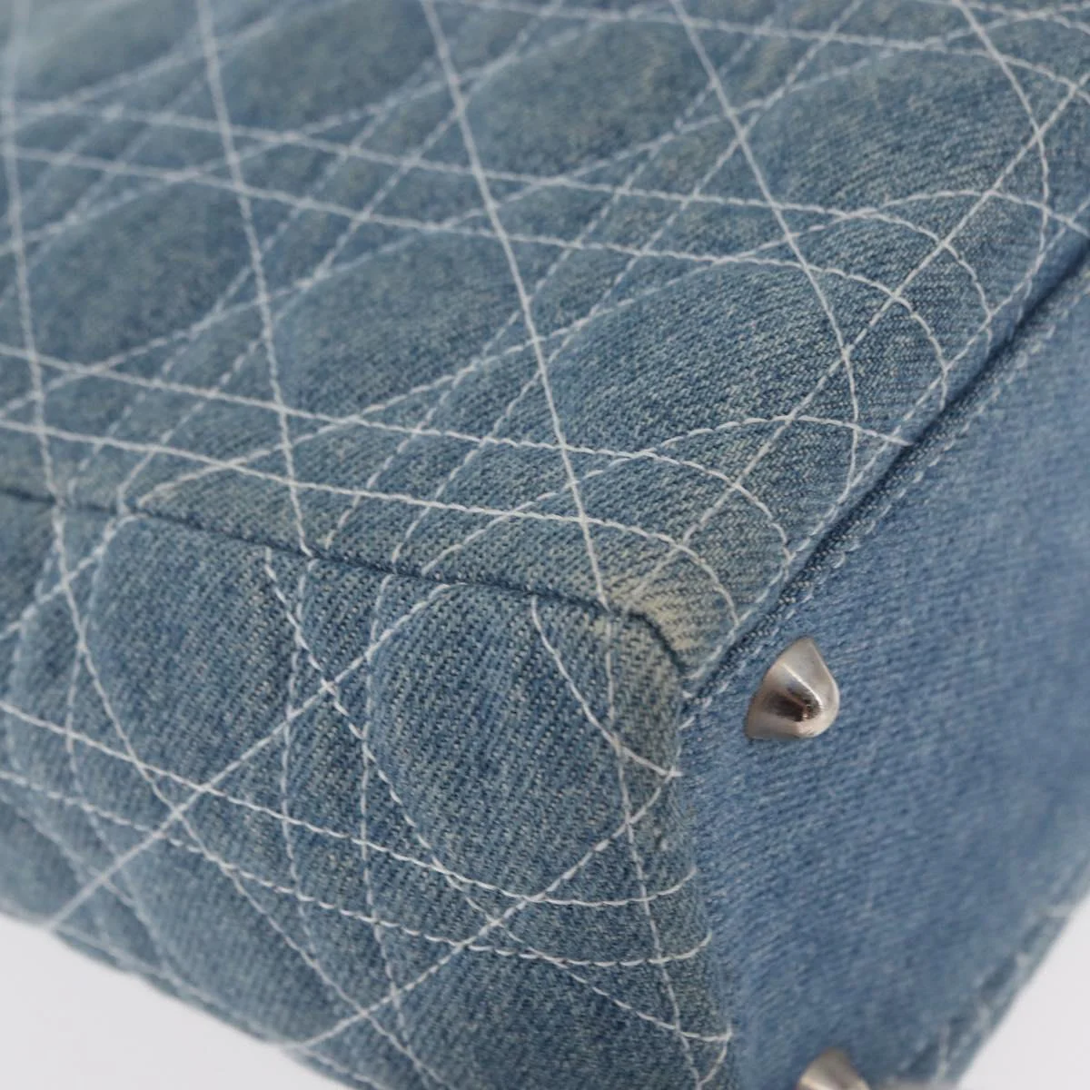 Christian Dior Lady Dior Bag Denim - Image 12