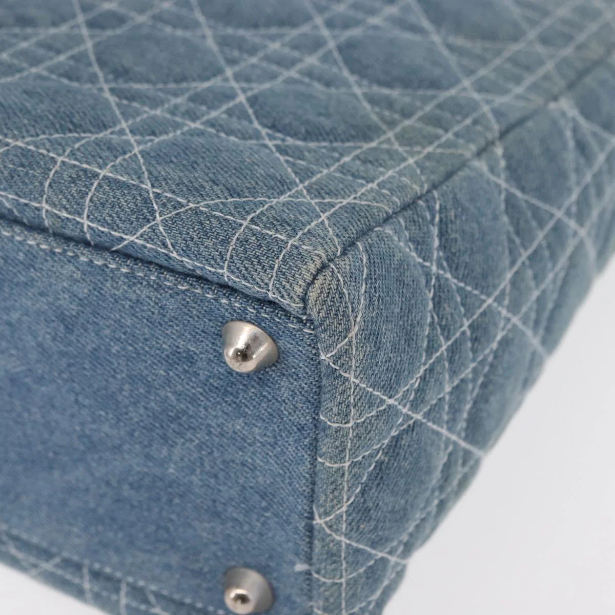 Christian Dior Lady Dior Bag Denim - Image 13