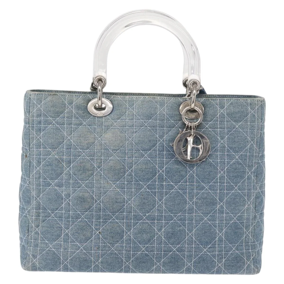 Christian Dior Lady Dior Bag Denim - Image 2