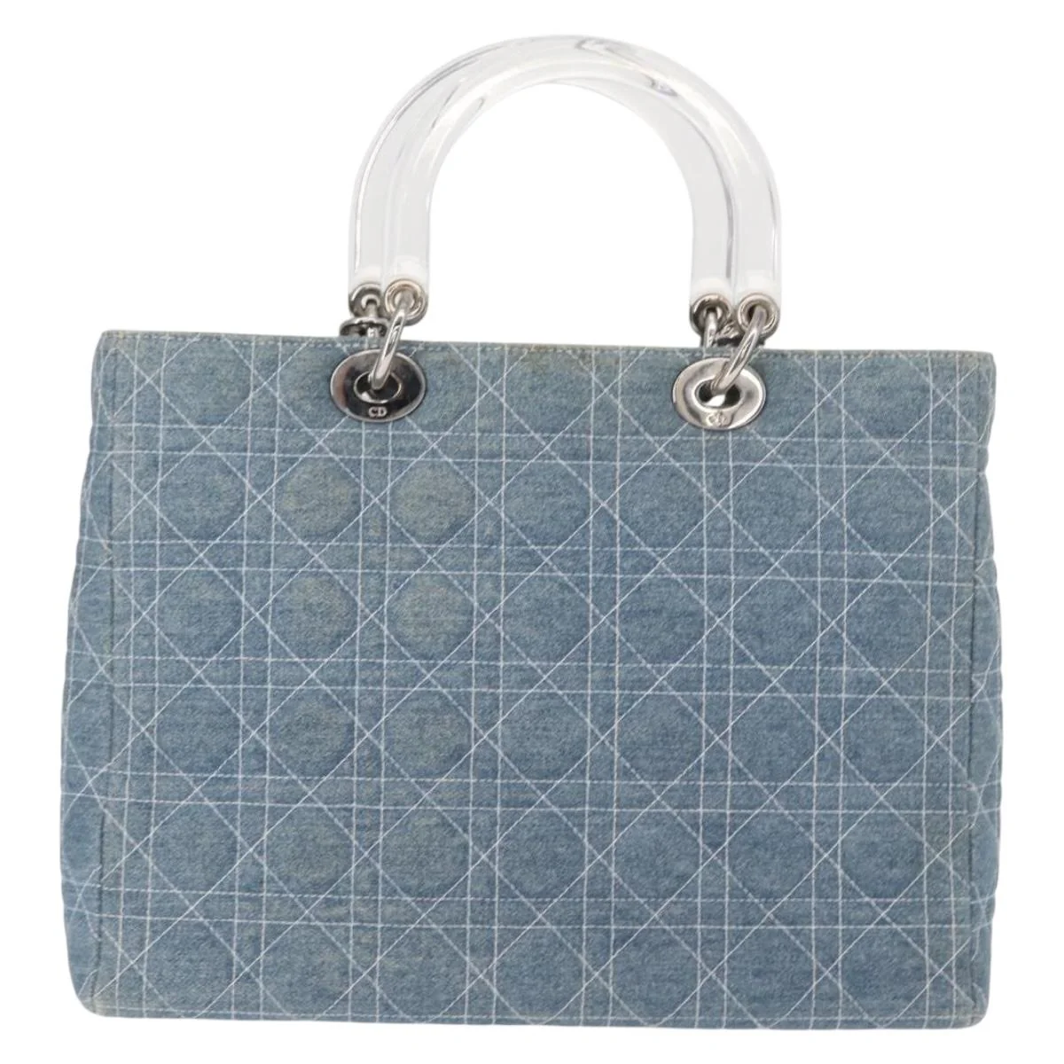 Christian Dior Lady Dior Bag Denim - Image 3