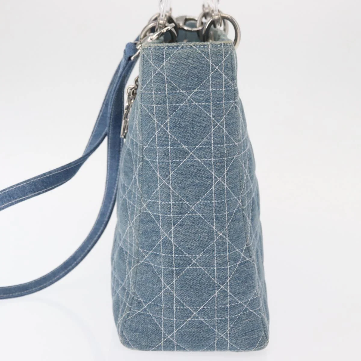 Christian Dior Lady Dior Bag Denim - Image 4