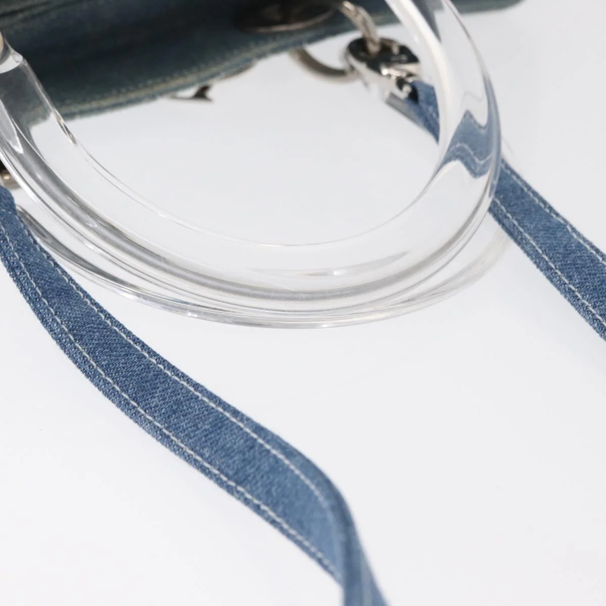 Christian Dior Lady Dior Bag Denim - Image 7