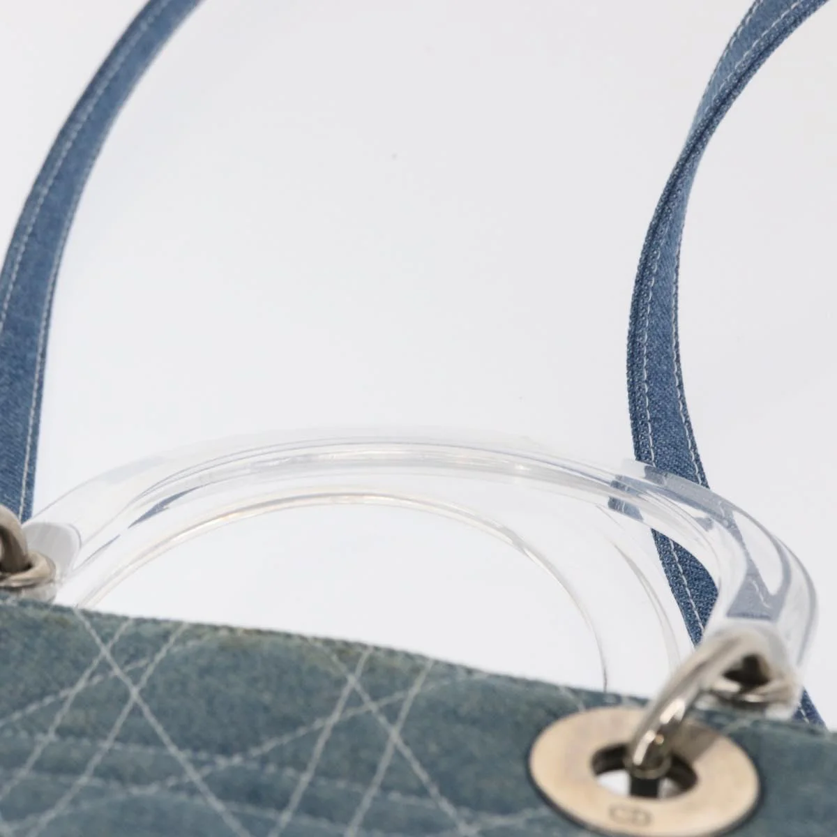 Christian Dior Lady Dior Bag Denim - Image 8