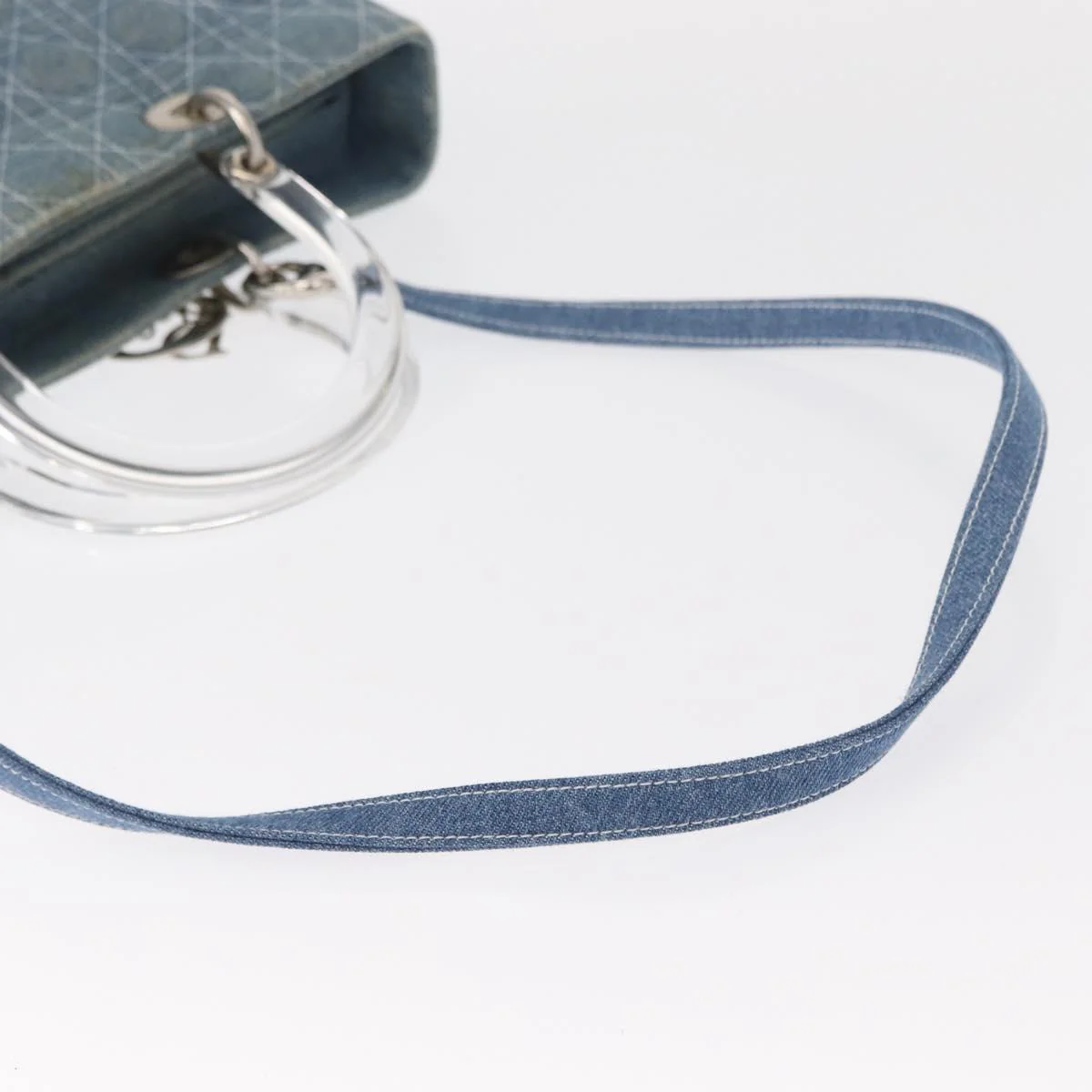 Christian Dior Lady Dior Bag Denim - Image 9