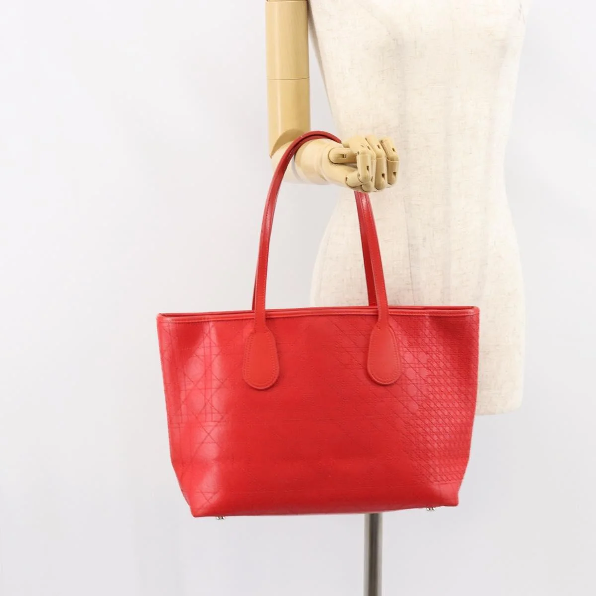 Christian Dior Panarea Tote Printed Cannage Quilt Canvas - Image 15