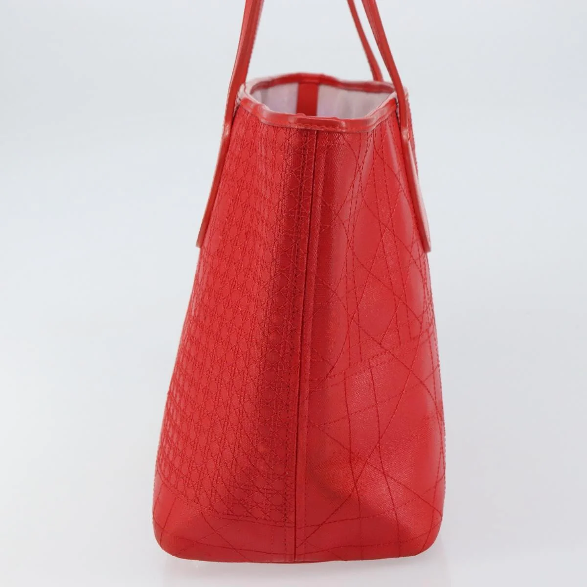 Christian Dior Panarea Tote Printed Cannage Quilt Canvas - Image 3