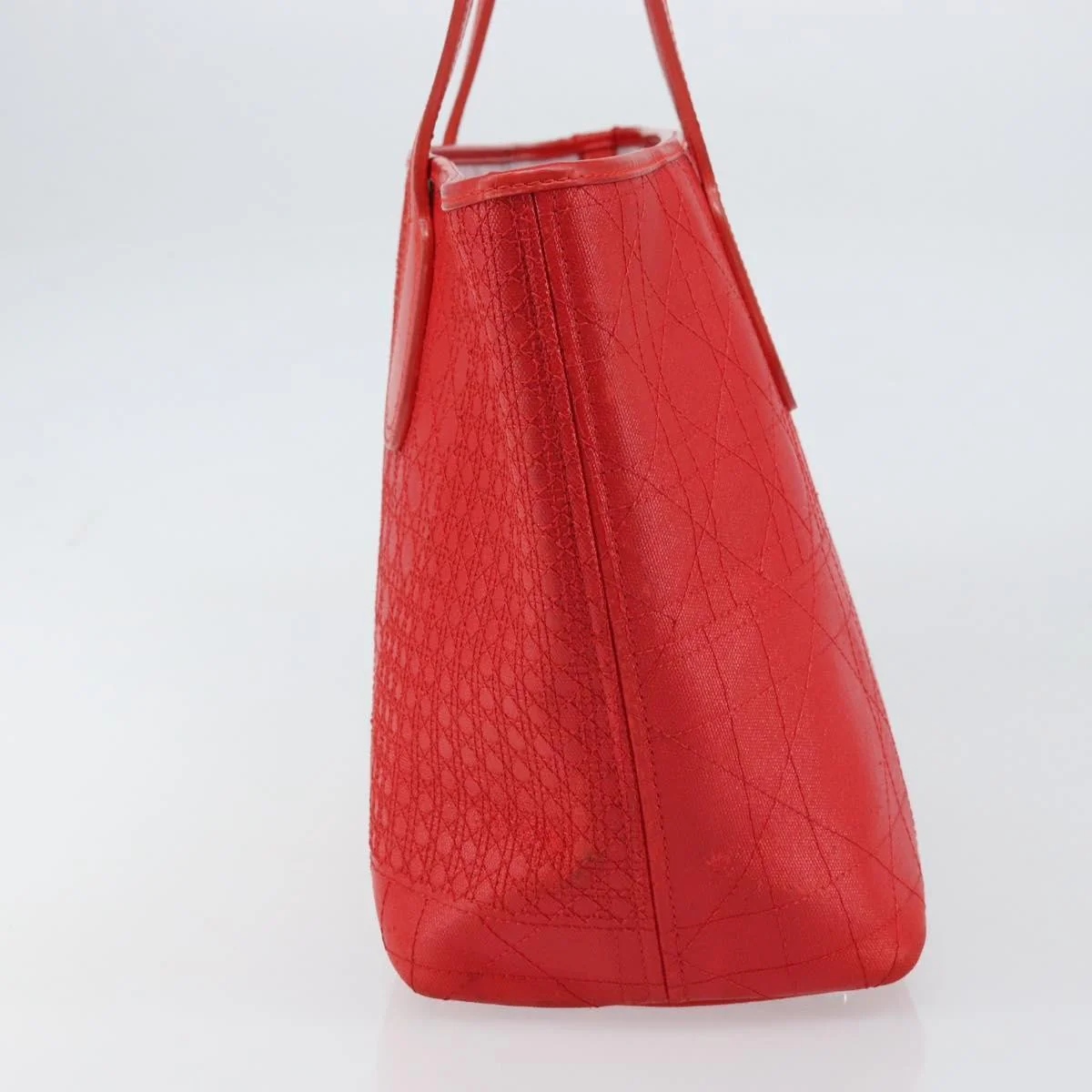 Christian Dior Panarea Tote Printed Cannage Quilt Canvas - Image 4
