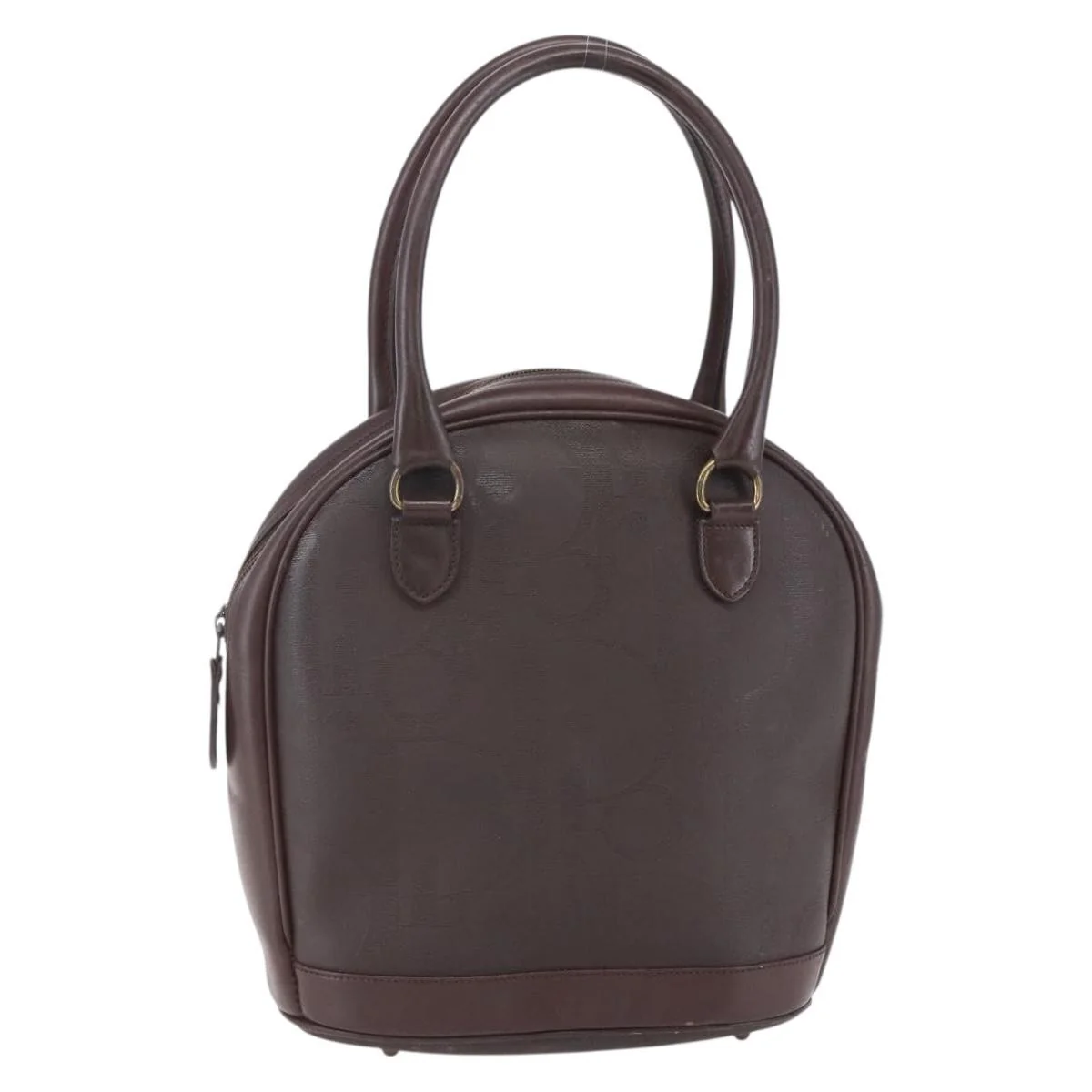 Christian Dior Vintage Trotter Handbag Canvas