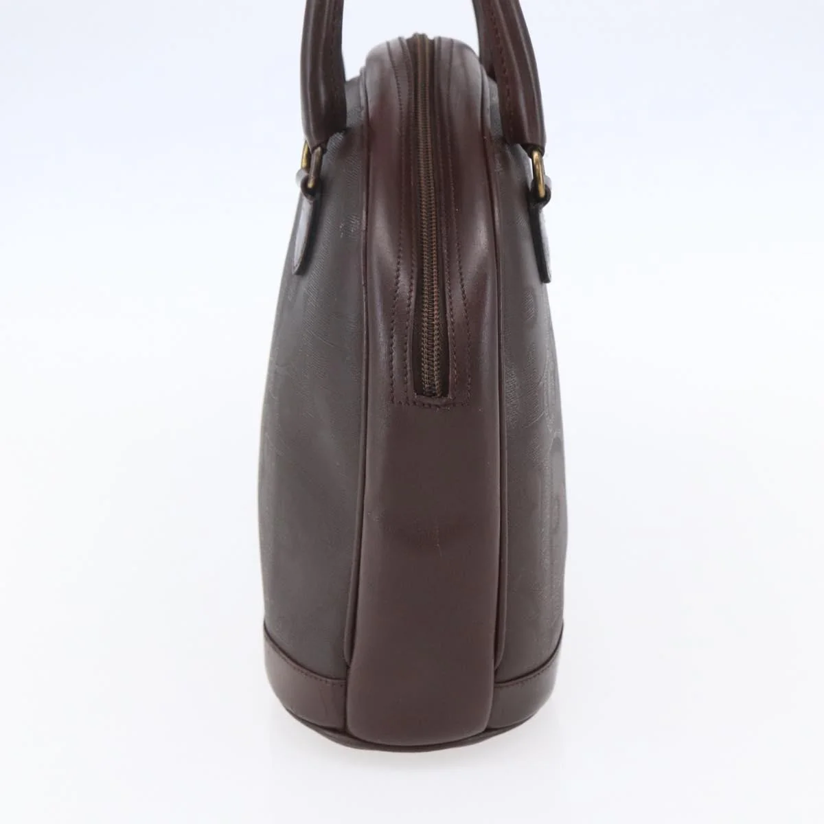 Christian Dior Vintage Trotter Handbag Canvas - Image 4