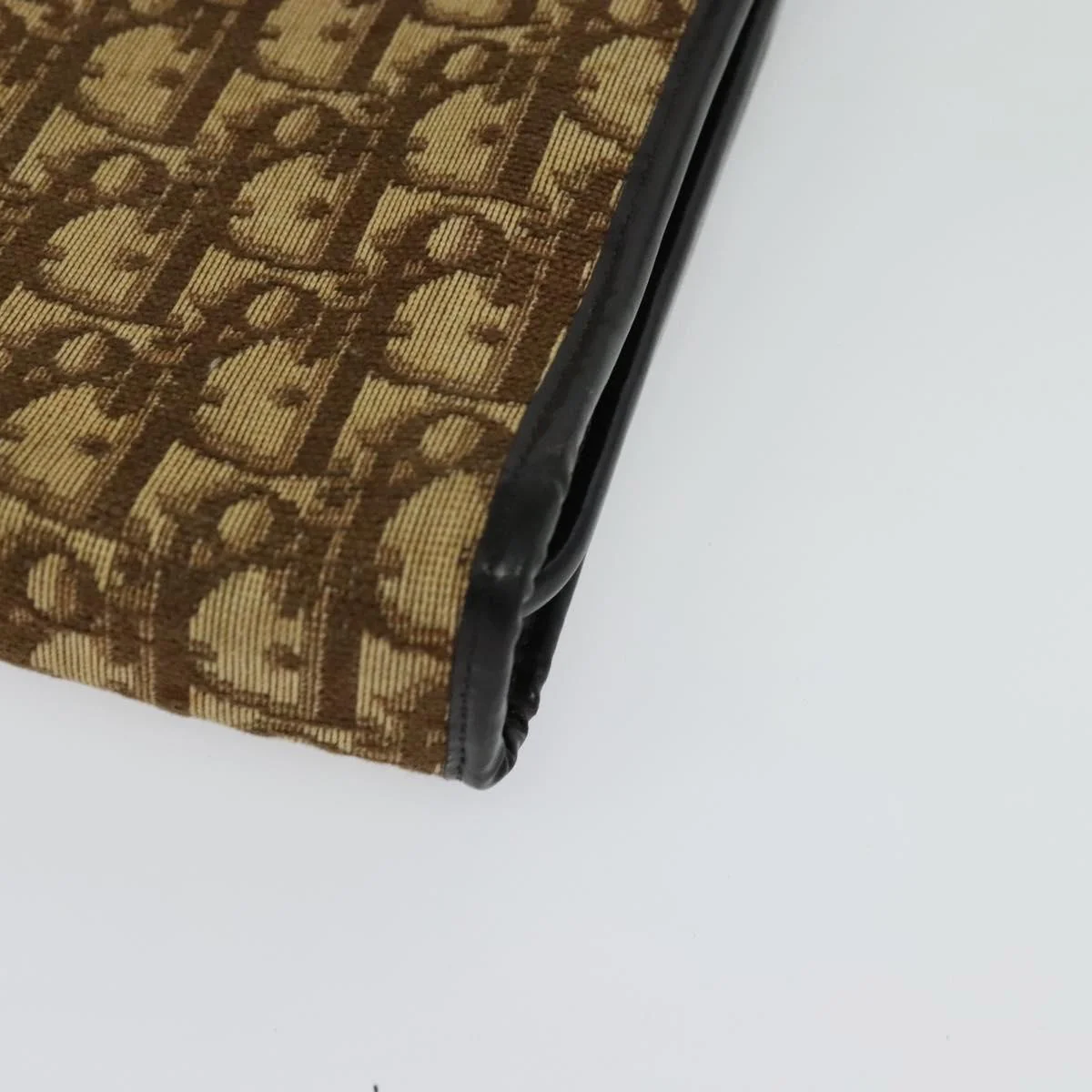 Christian Dior Vintage Trotter Handbag Canvas - Image 10
