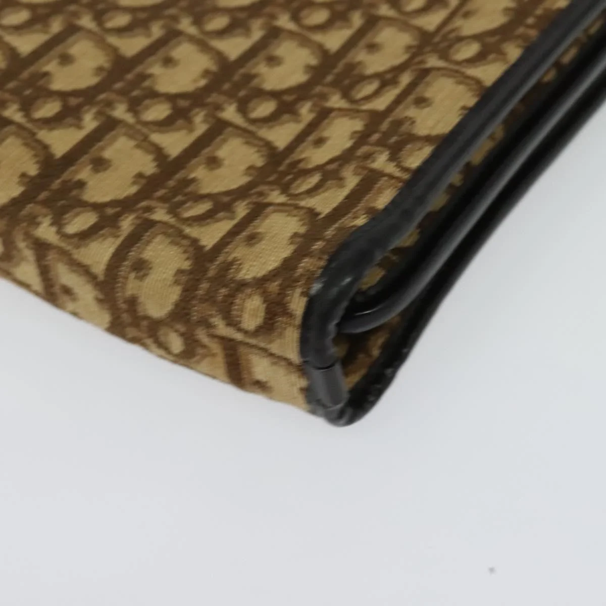 Christian Dior Vintage Trotter Handbag Canvas - Image 8