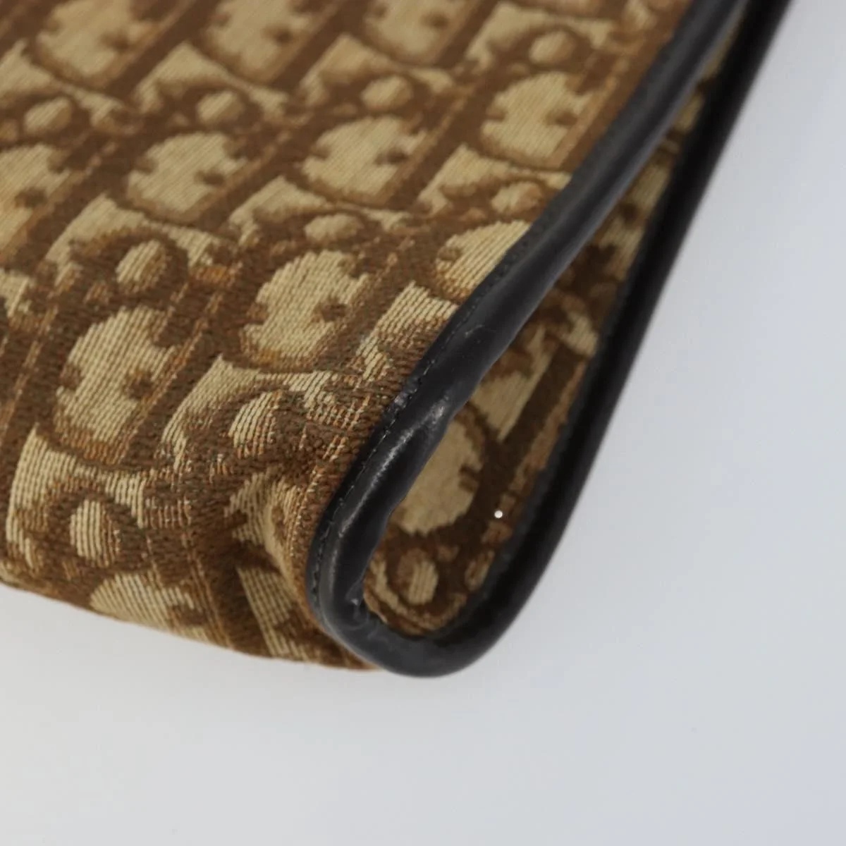 Christian Dior Vintage Trotter Shoulder Bag Canvas - Image 10