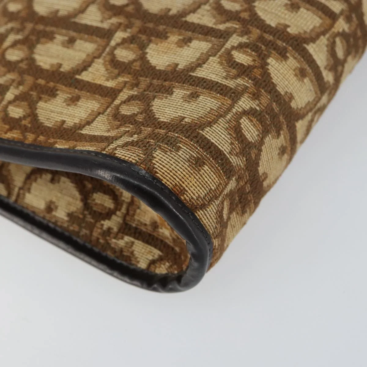 Christian Dior Vintage Trotter Shoulder Bag Canvas - Image 11