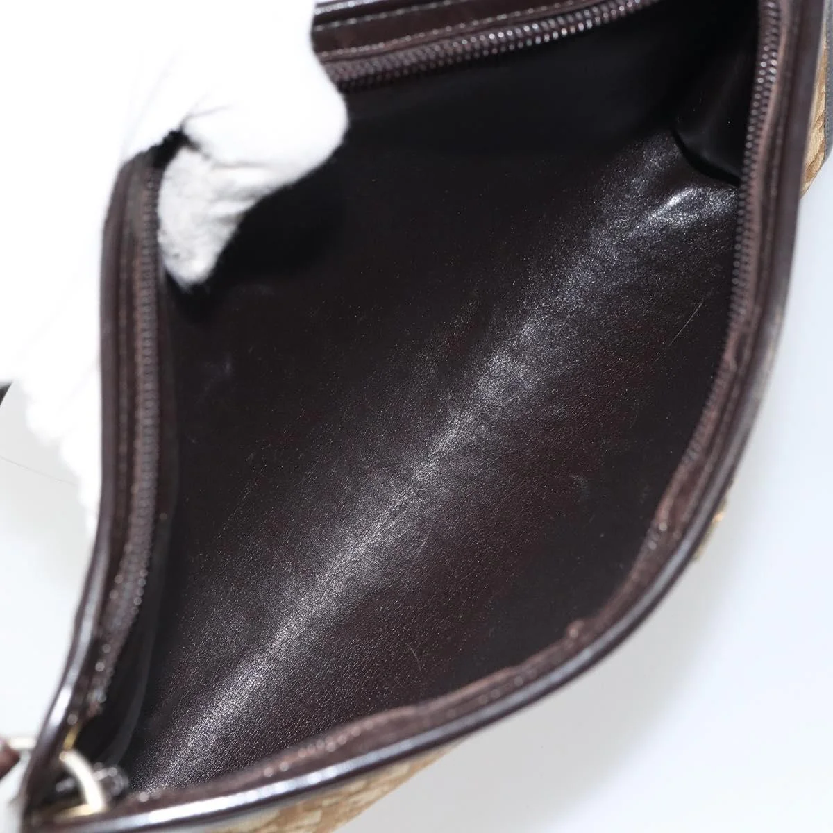 Christian Dior Vintage Trotter Shoulder Bag Canvas - Image 5
