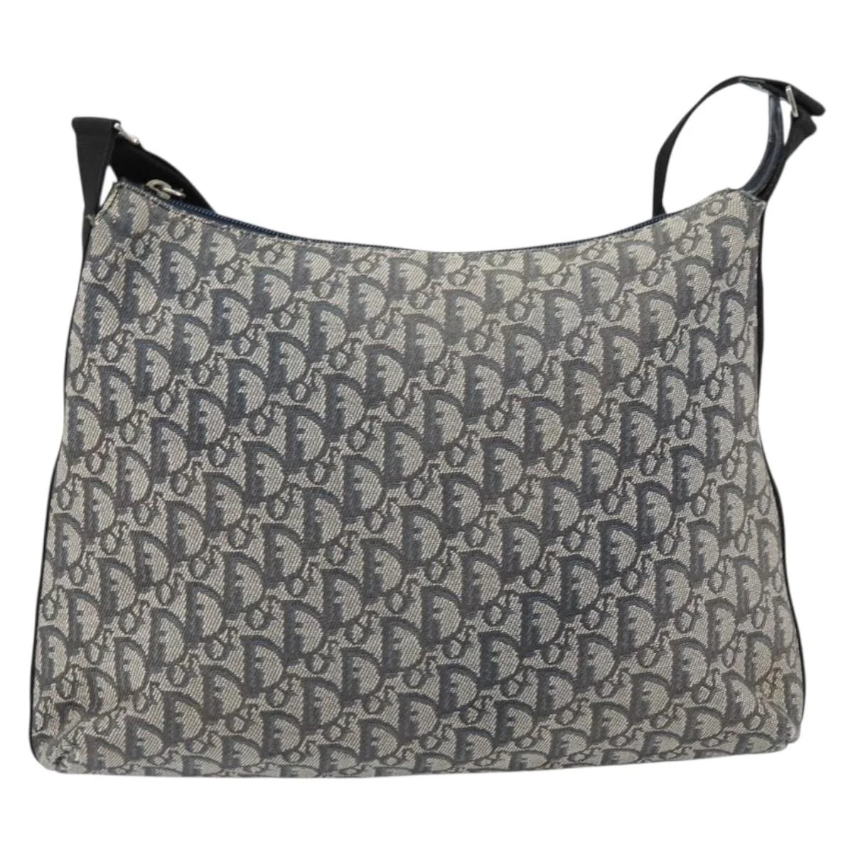 Christian Dior Vintage Trotter Shoulder Bag Canvas