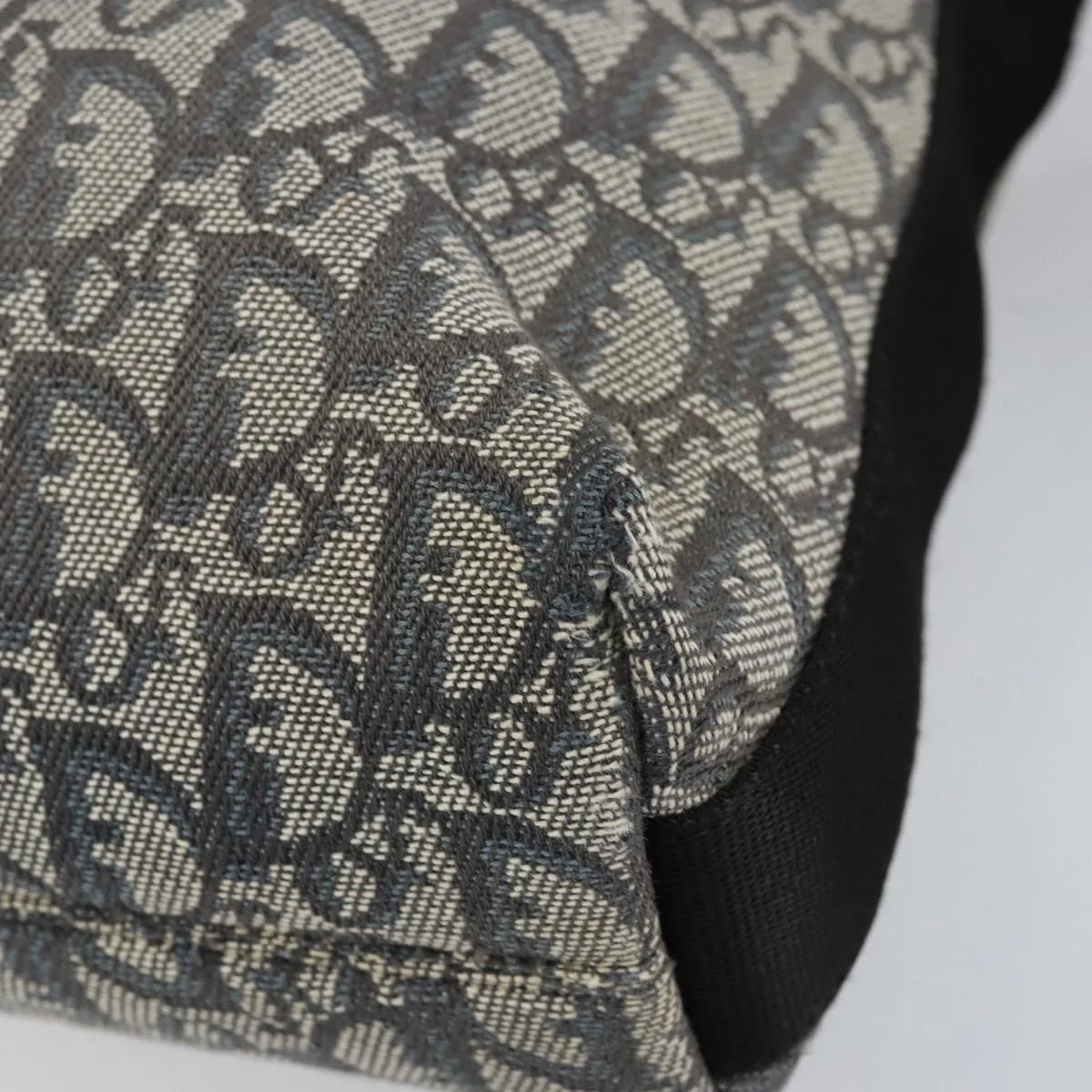 Christian Dior Vintage Trotter Shoulder Bag Canvas - Image 10