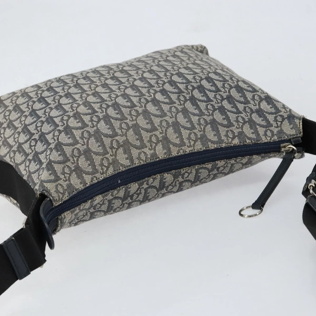 Christian Dior Vintage Trotter Shoulder Bag Canvas - Image 15
