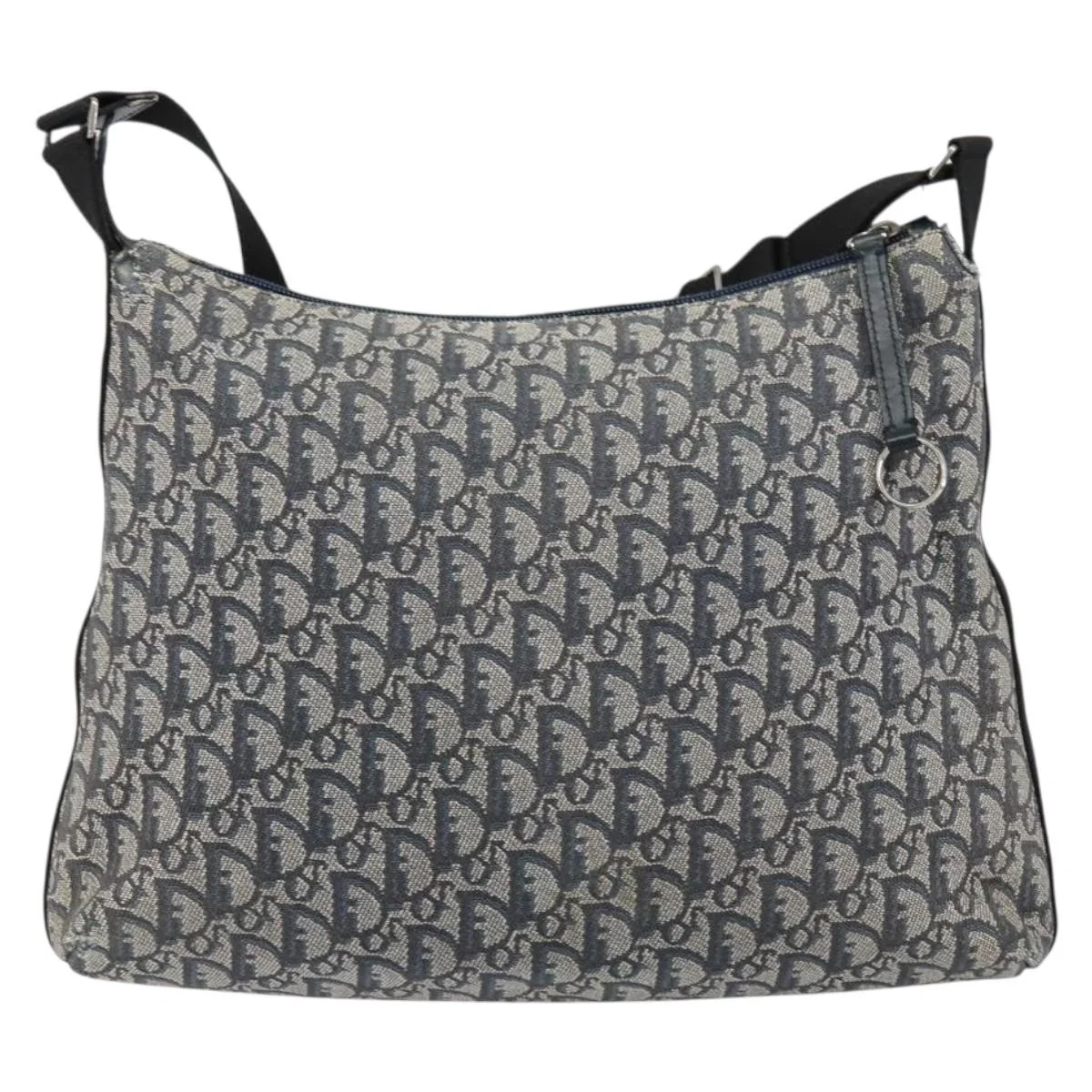 Christian Dior Vintage Trotter Shoulder Bag Canvas - Image 2