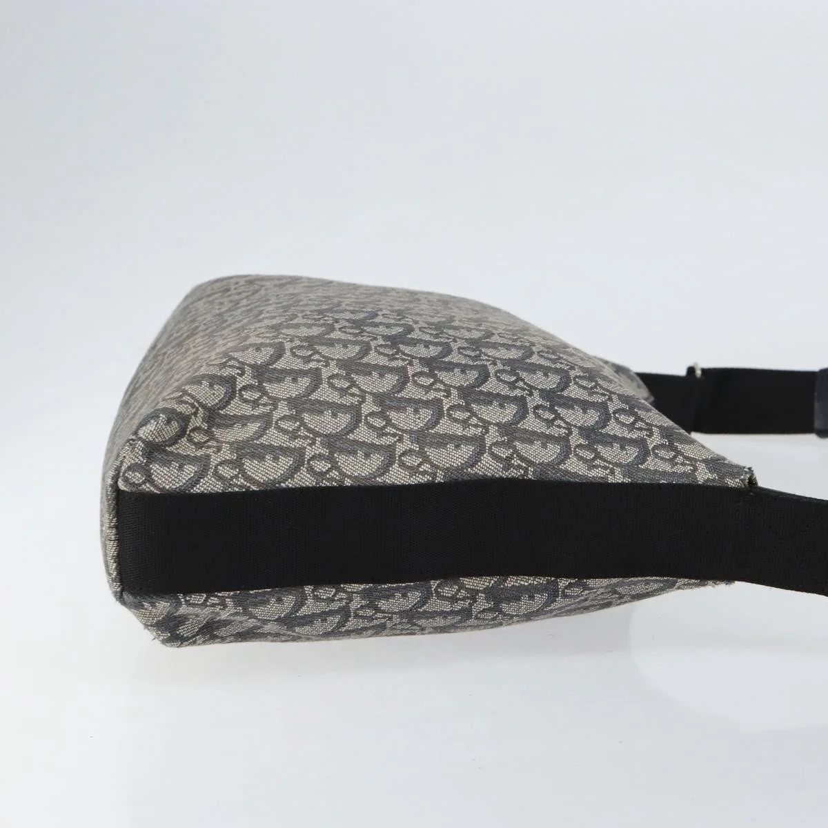Christian Dior Vintage Trotter Shoulder Bag Canvas - Image 3