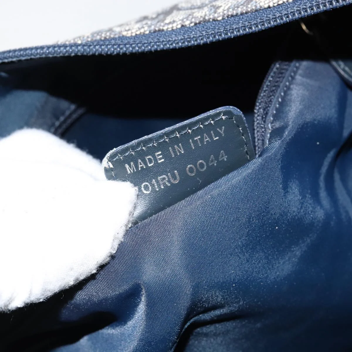 Christian Dior Vintage Trotter Shoulder Bag Canvas - Image 7