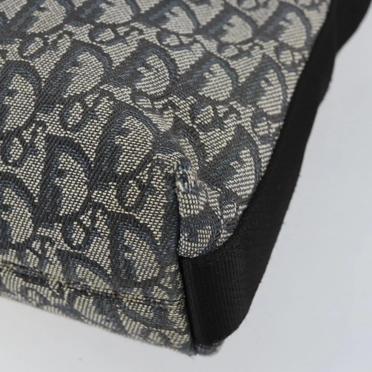 Christian Dior Vintage Trotter Shoulder Bag Canvas - Image 9