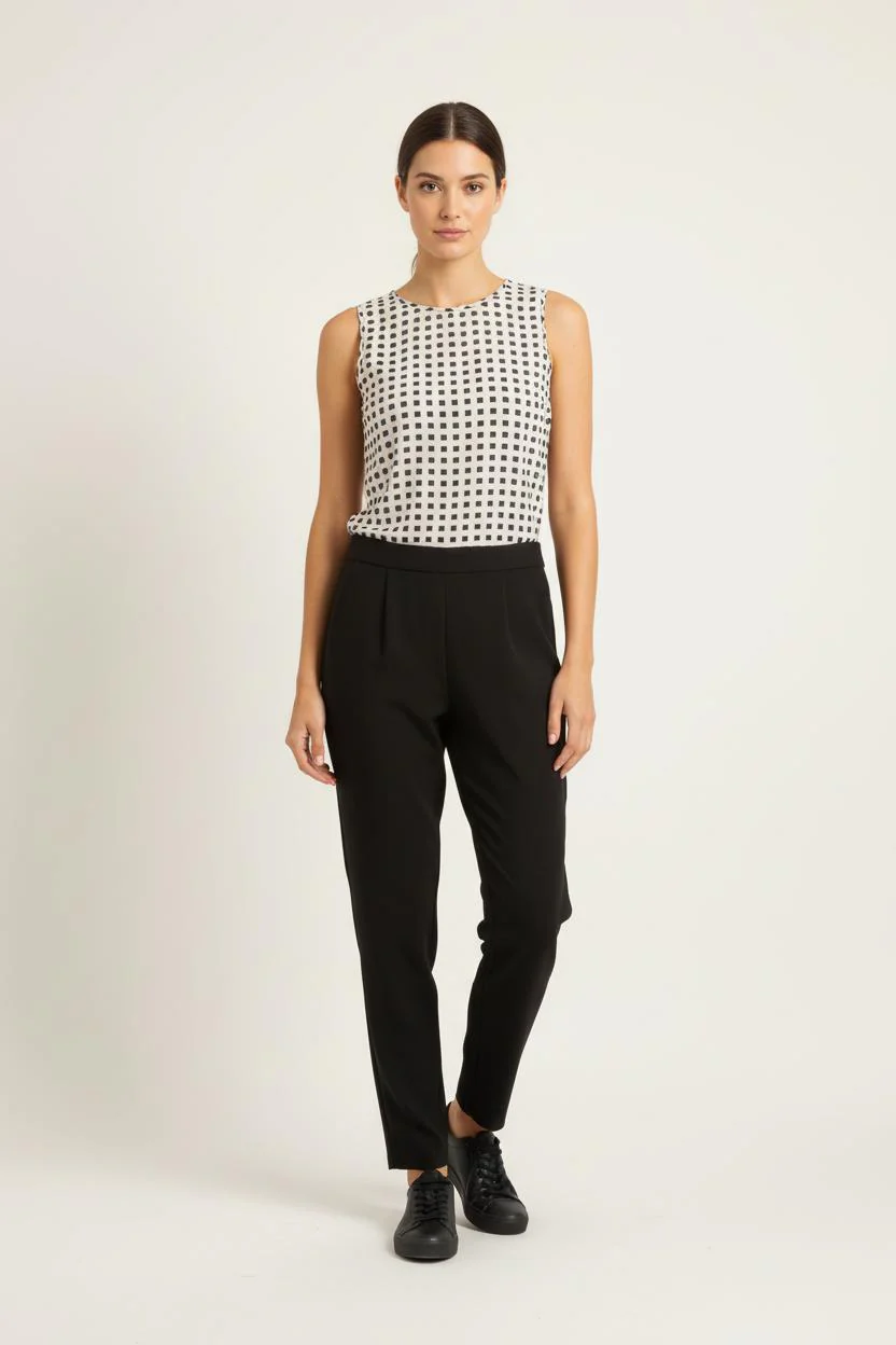 Combinaison Noire et Blanche - Taille S/36