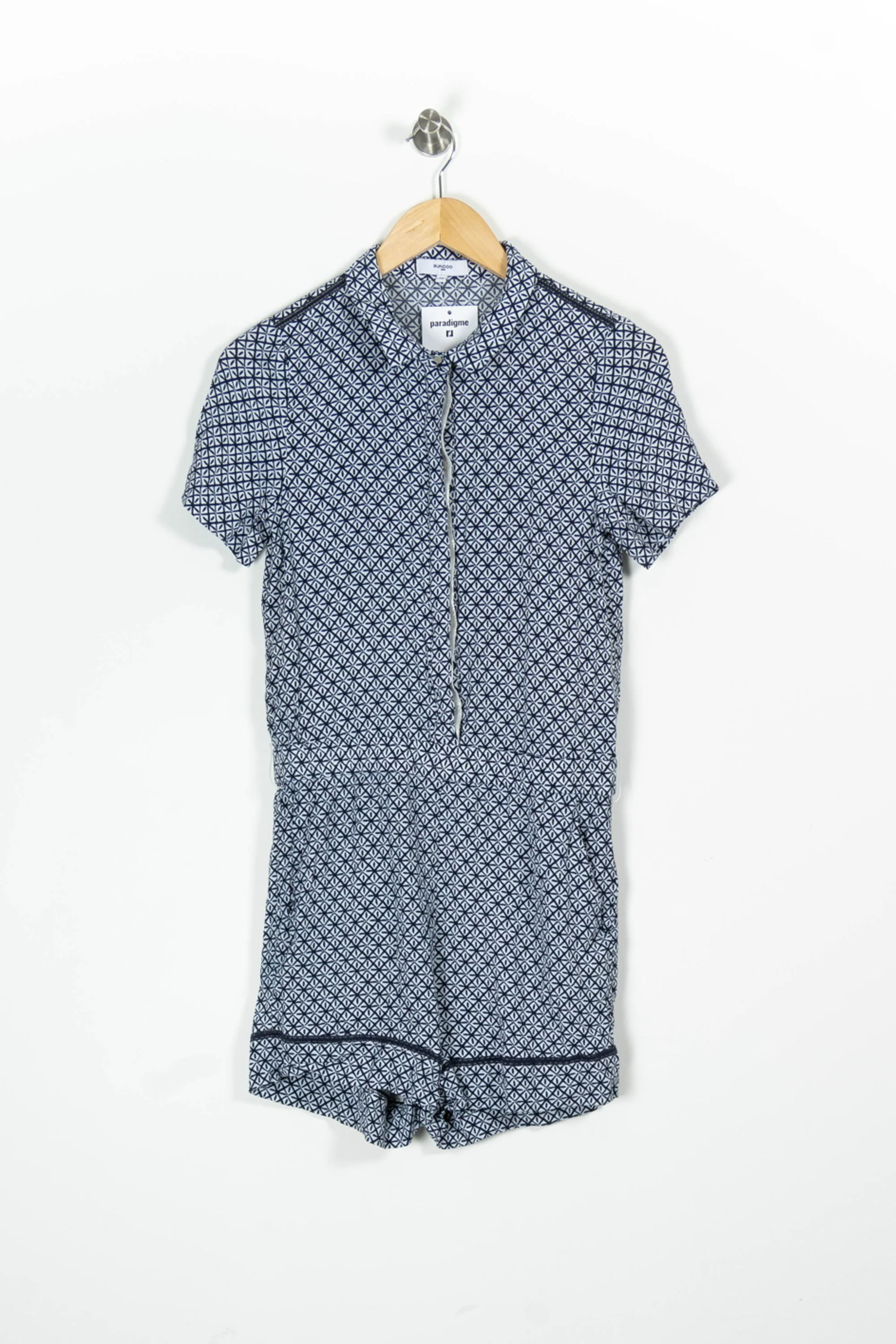 Combishort Bleu et Blanc - Taille M/38 - Image 2