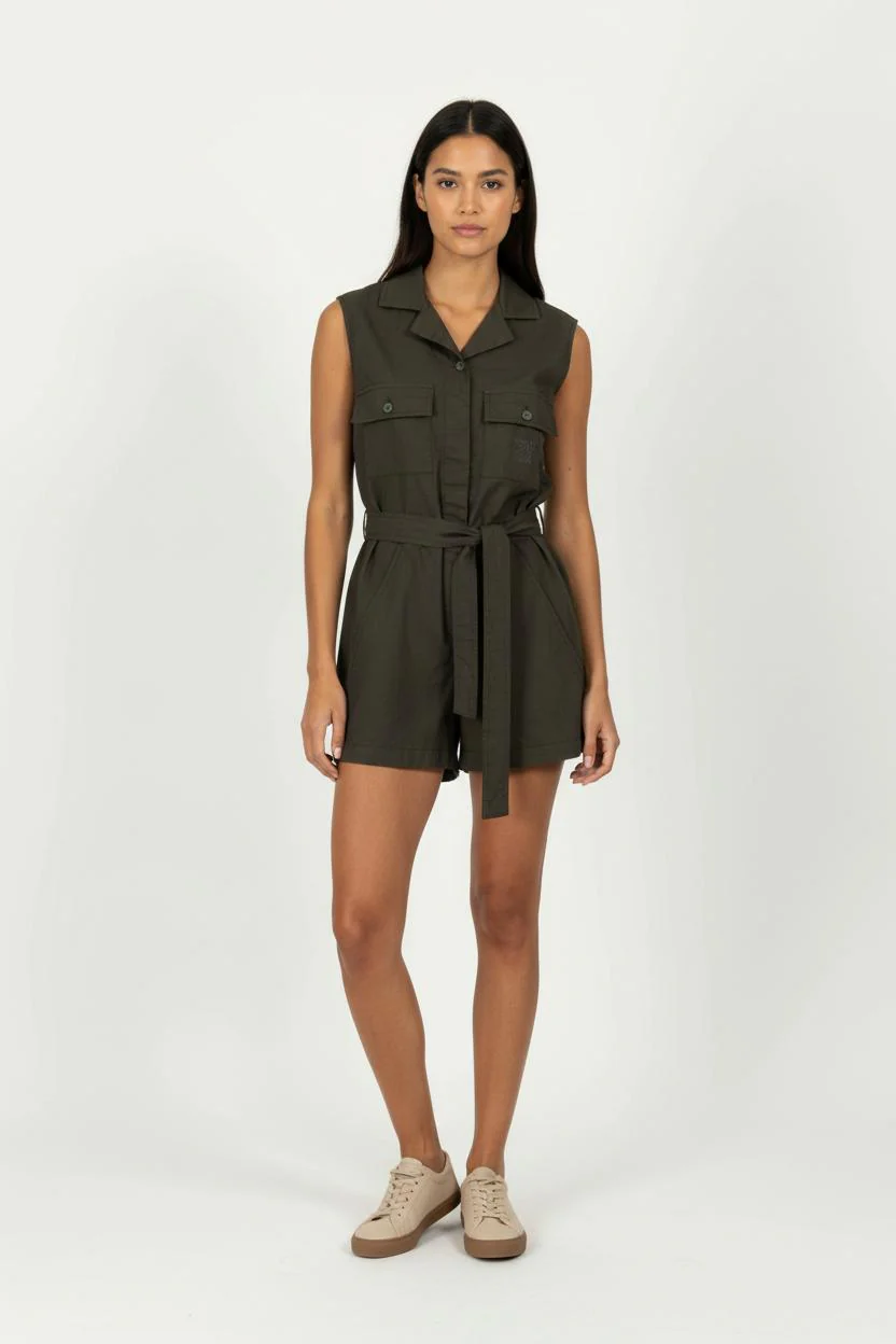 Combishort Vert Foncé - Taille S/36